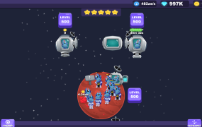 Planet Miner FRVR无限星球矿工修改到有限，飞速登顶